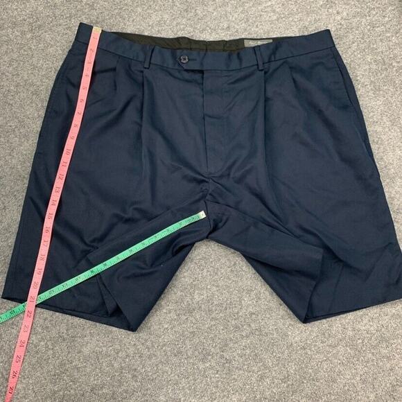 Daniel Cremieux Shorts Mens 42 Navy Signature Collection Flat Front Dress Golf - Picture 6 of 10